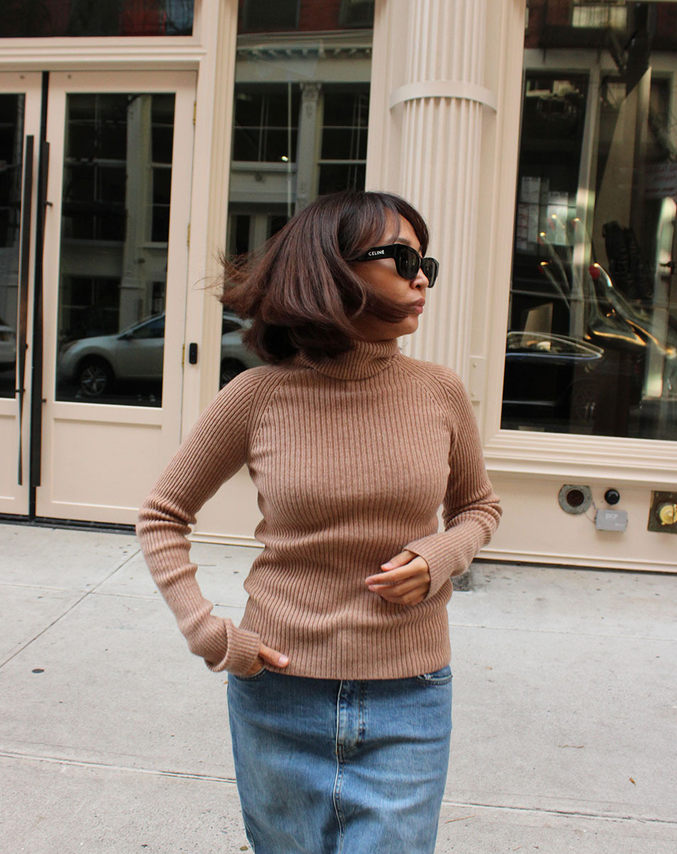 Кашемировая водолазка