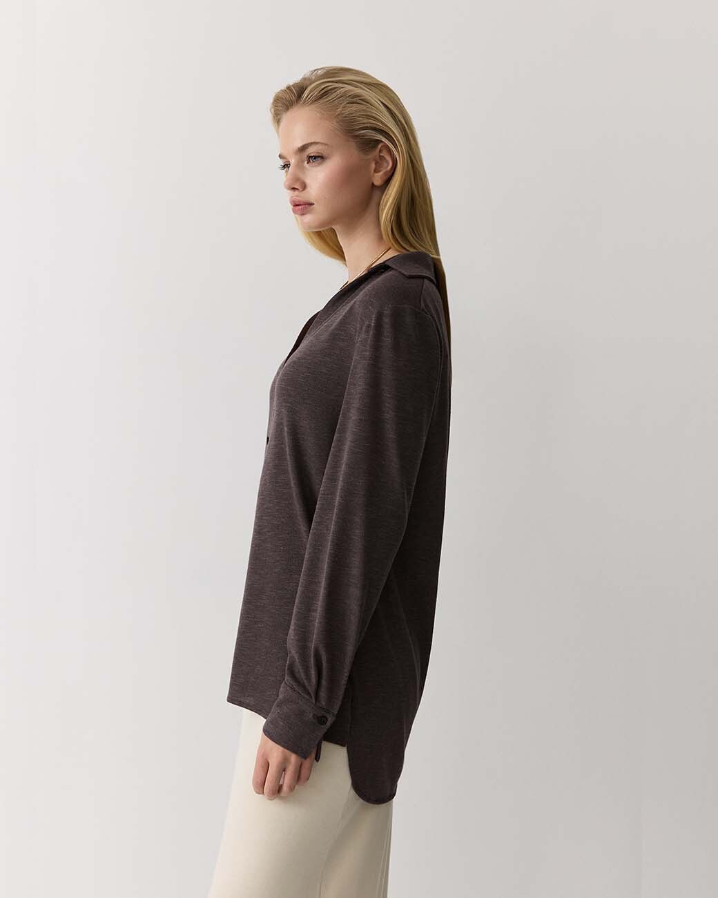 Рубашка из вискозы