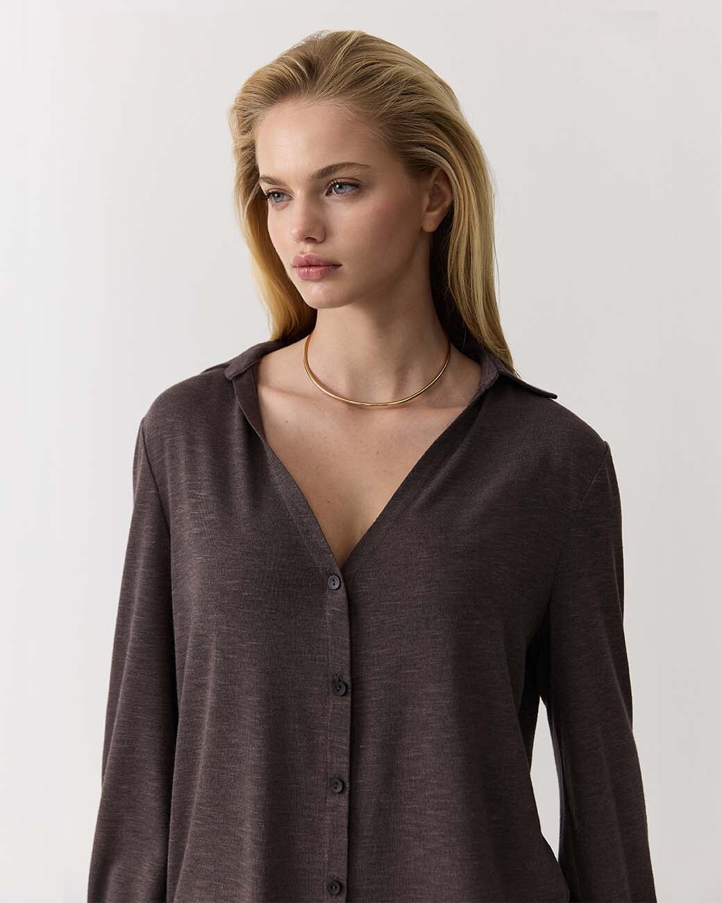 Рубашка из вискозы