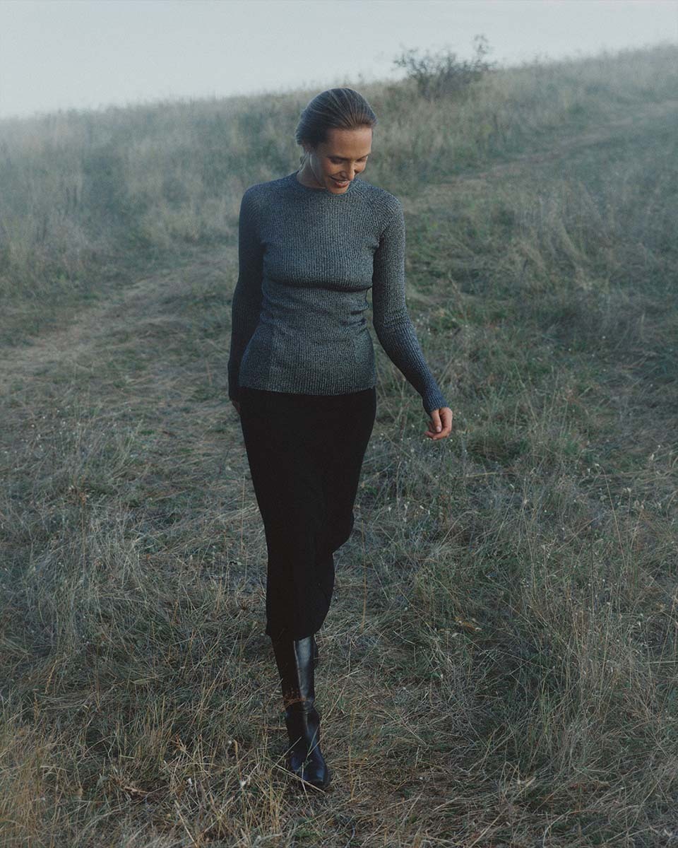 Мерцающий джемпер