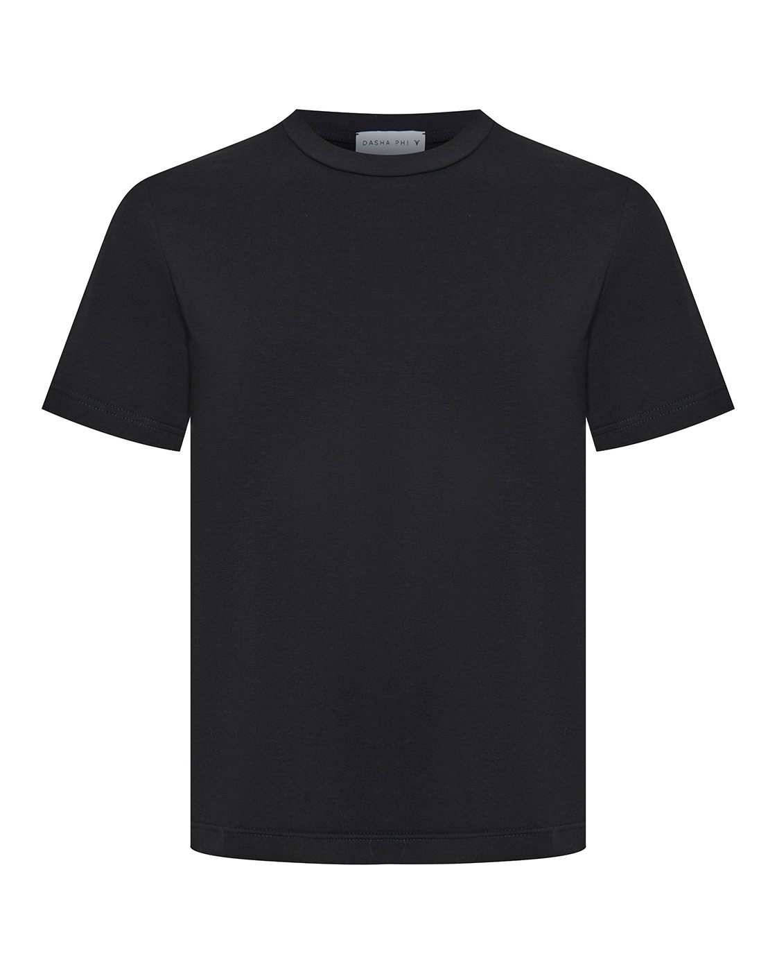 Правильная базовая футболка чёрная