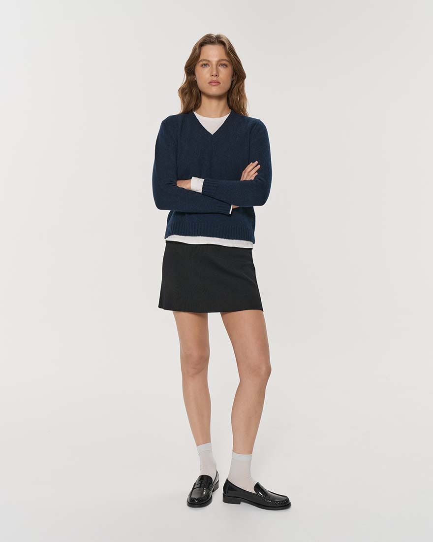 Кашемировый Phi свитер с V вырезом