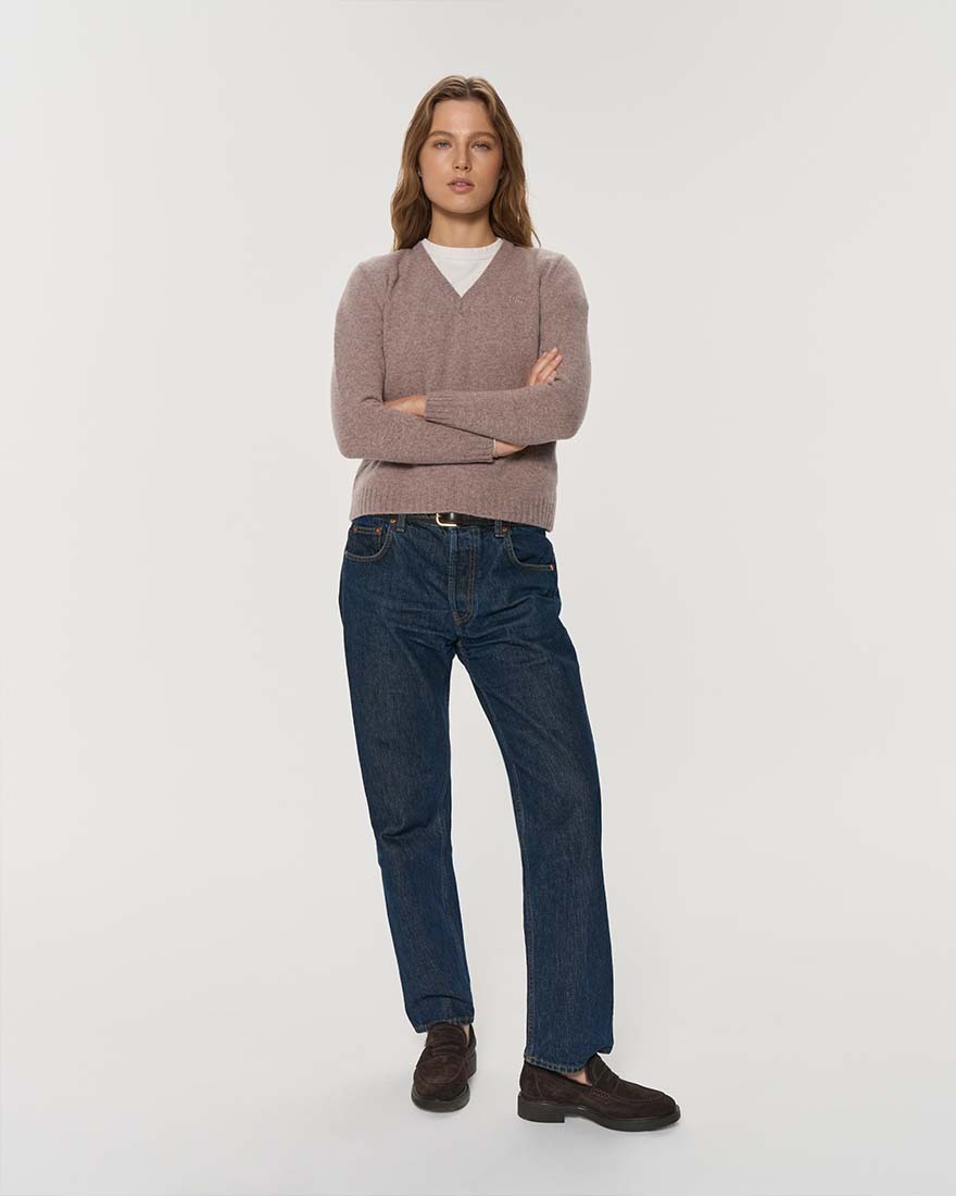 Кашемировый Phi свитер с V вырезом