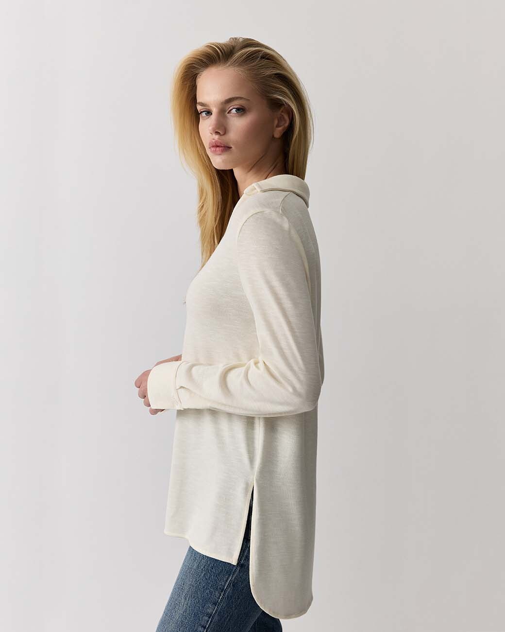 Рубашка из вискозы