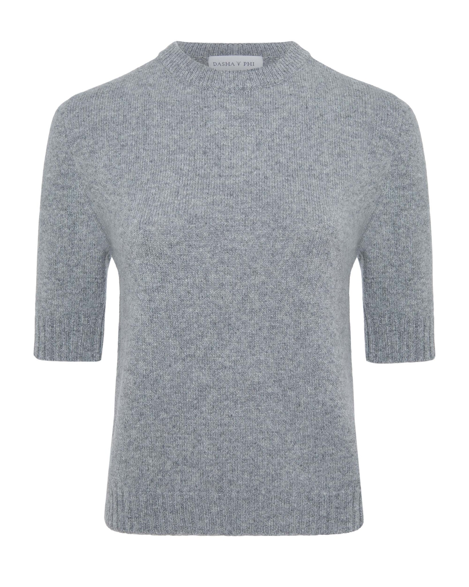 Кашемировый джемпер с рукавом до локтя