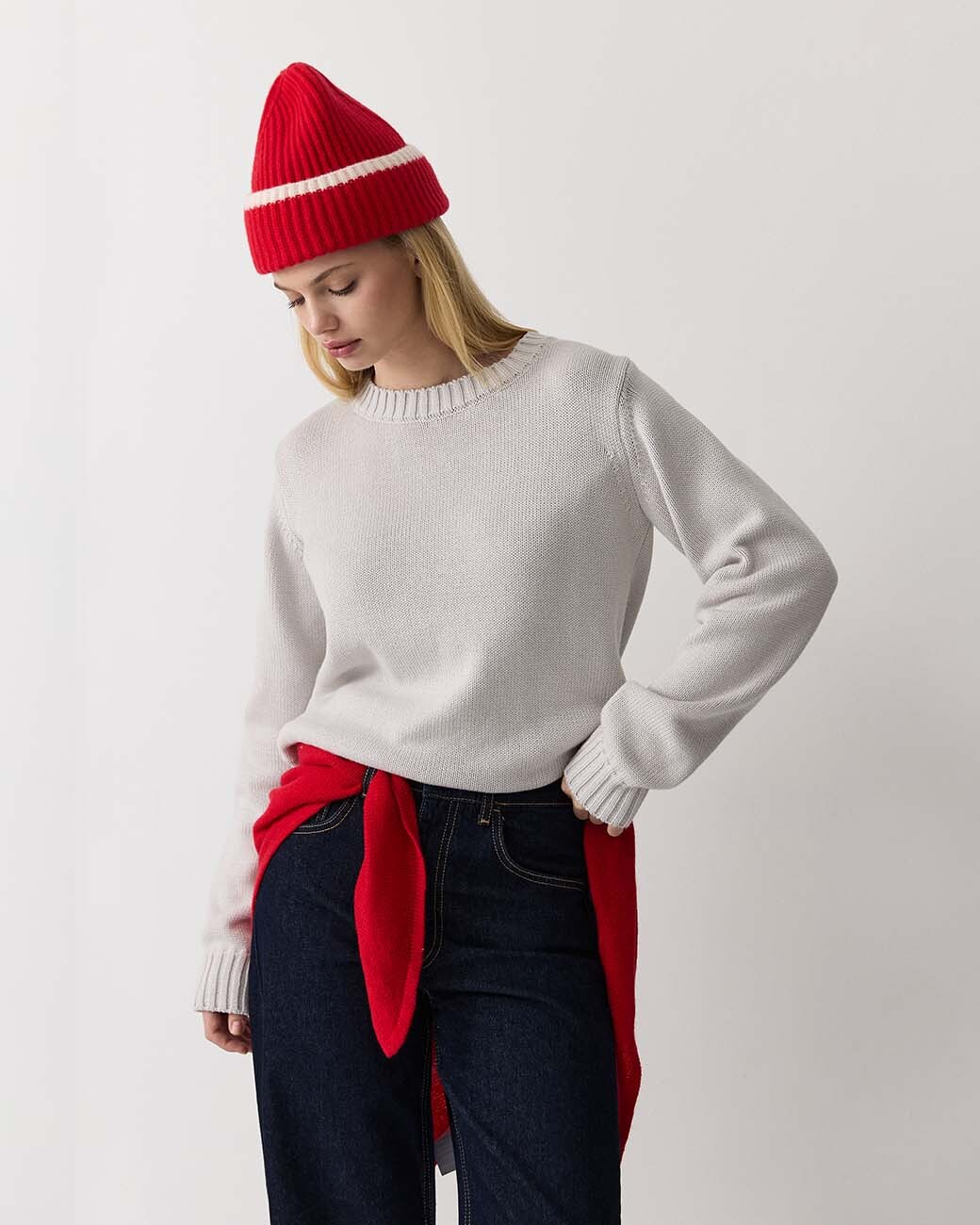 Шапка из кашемира