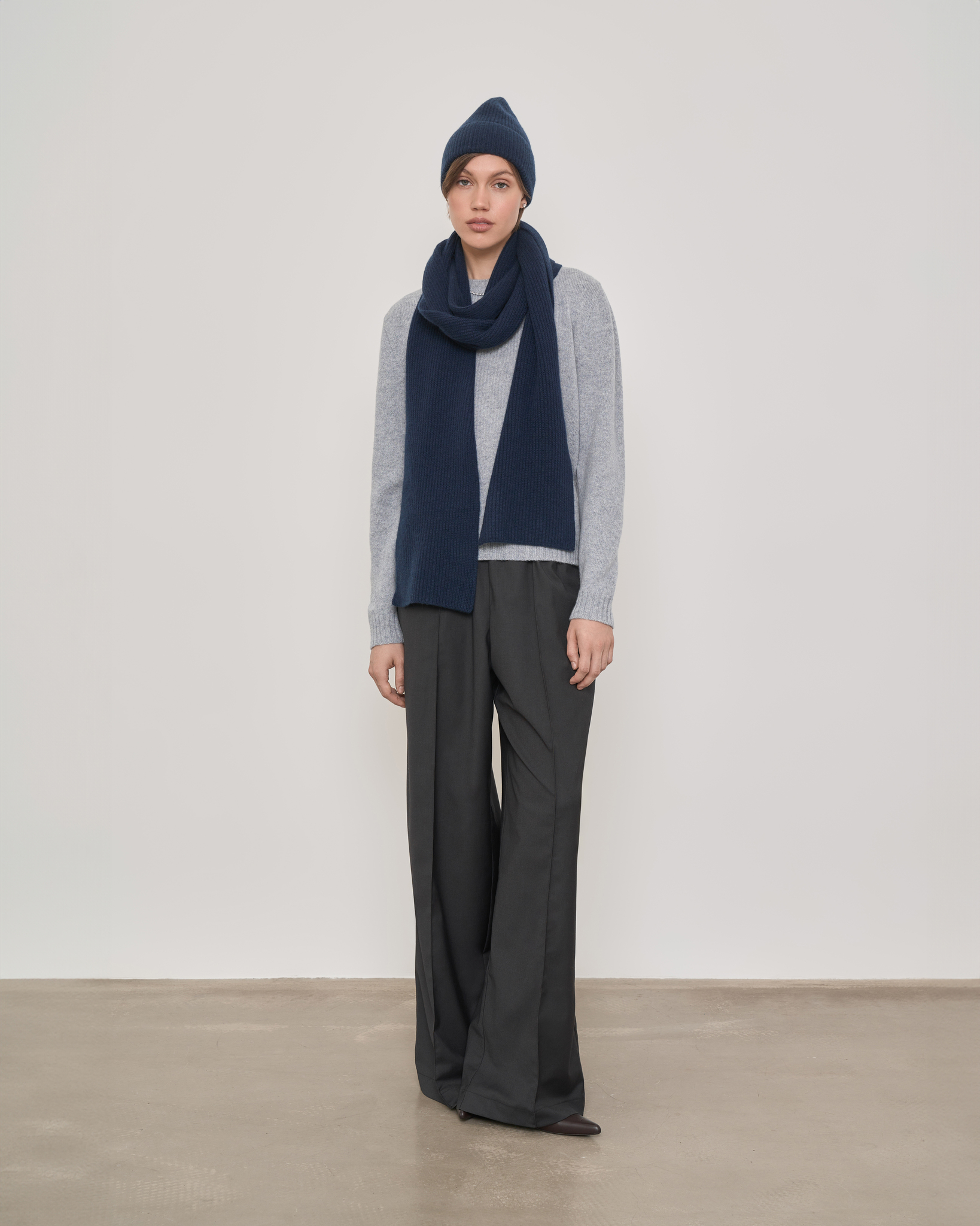 Длинный шарф из кашемира