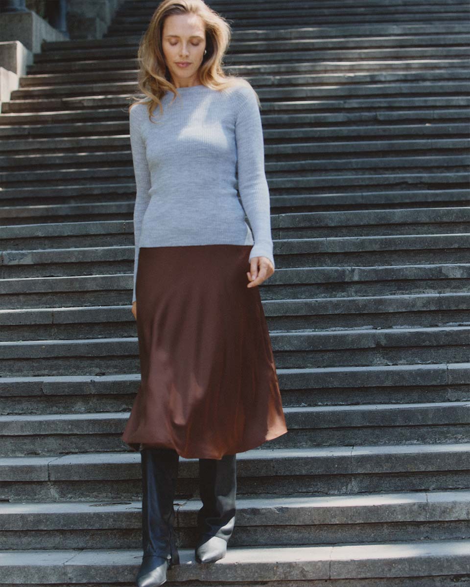 Джемпер-лапша с кашемиром