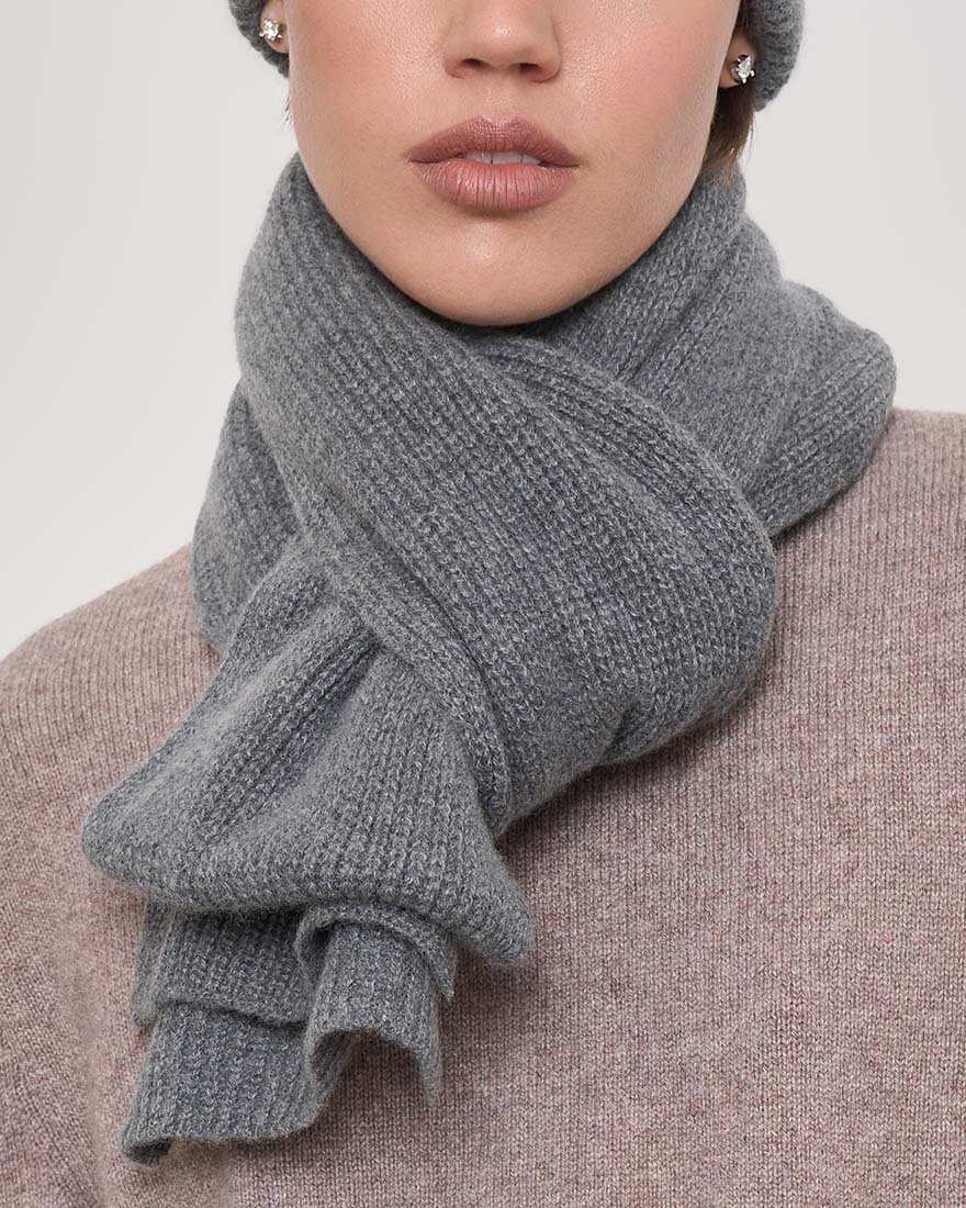 Длинный шарф из кашемира