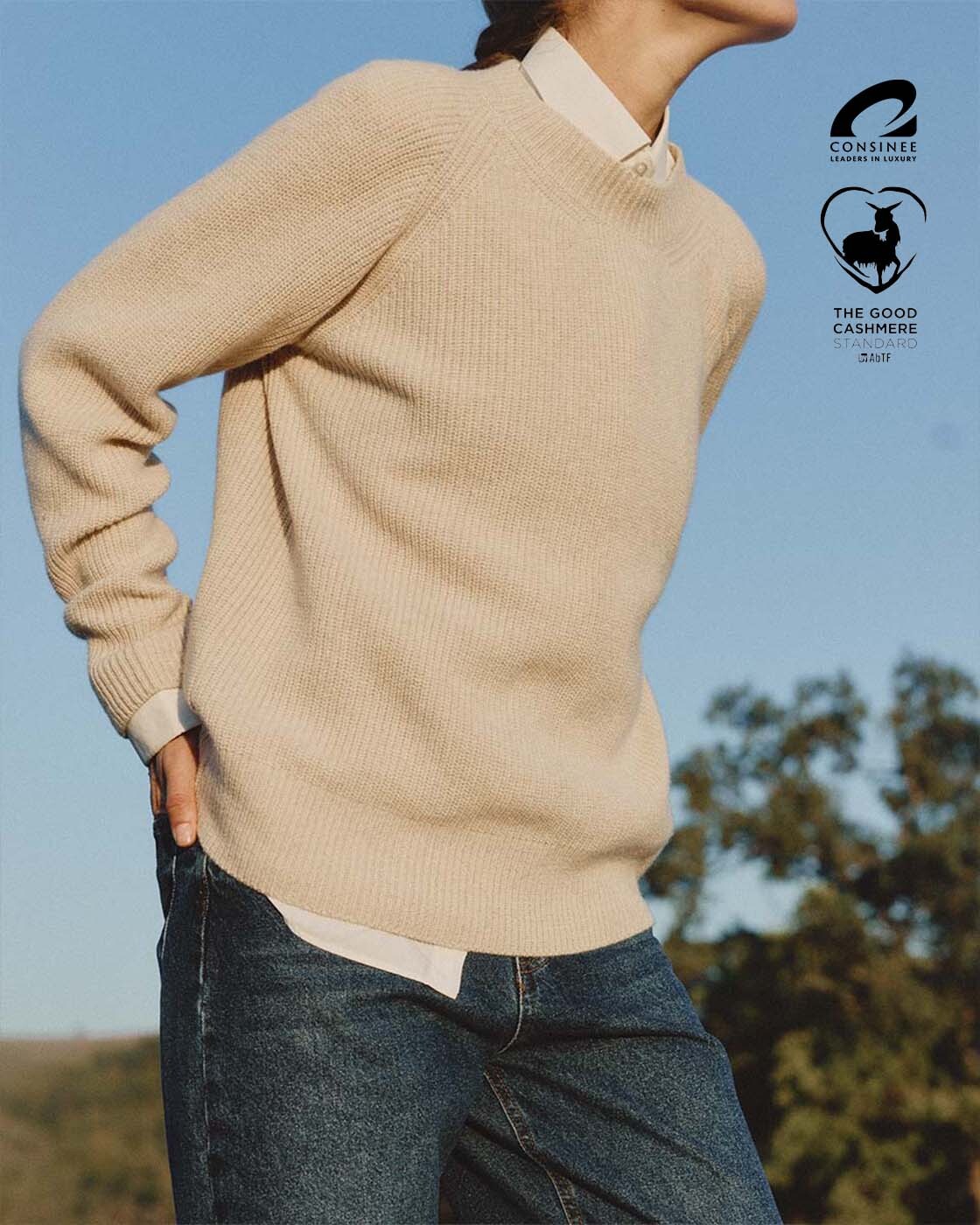 Свитер Лагом из кашемира