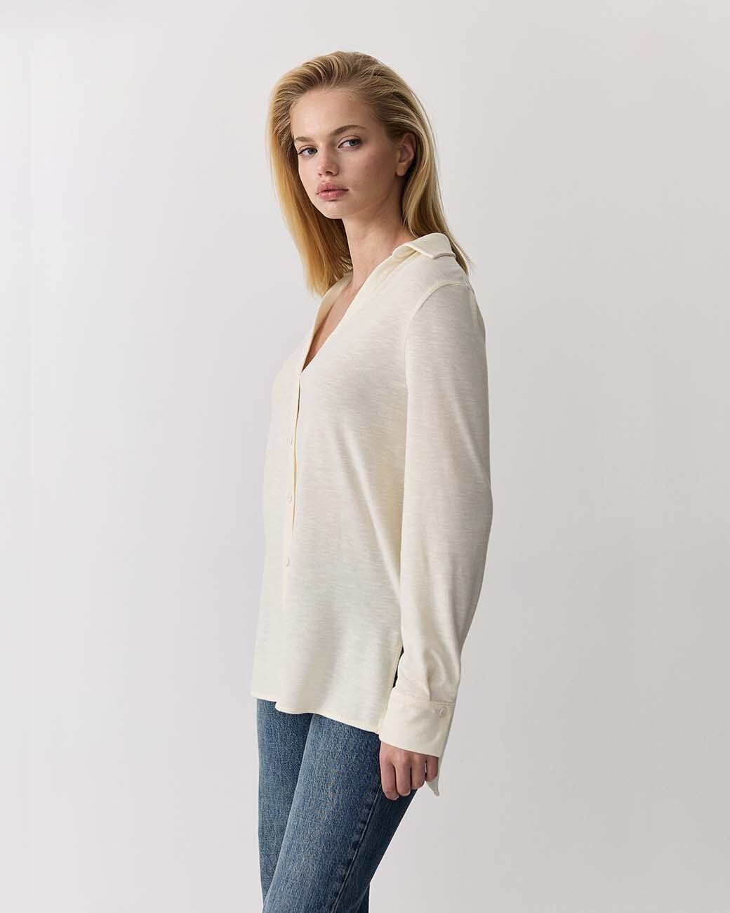 Рубашка из вискозы