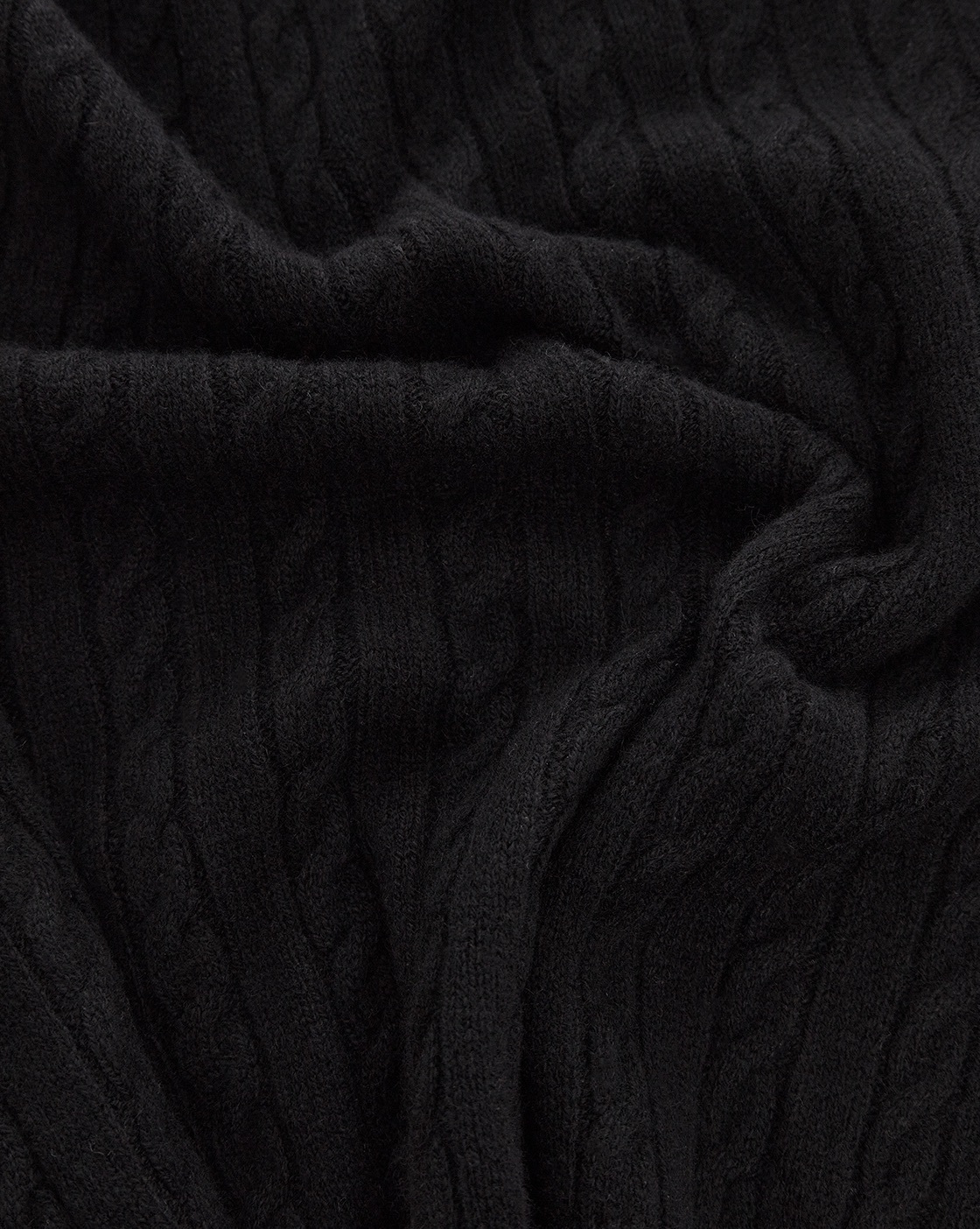 Свитер с косами из кашемира