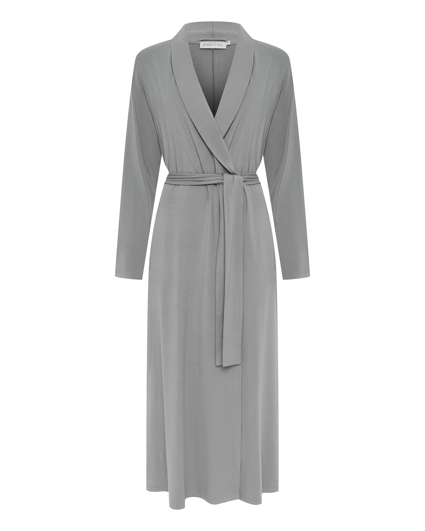 Халат на поясе