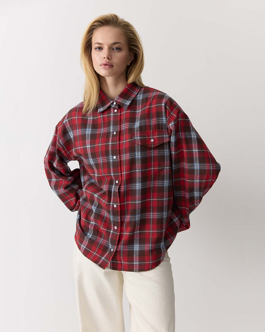 Рубашка в клетку