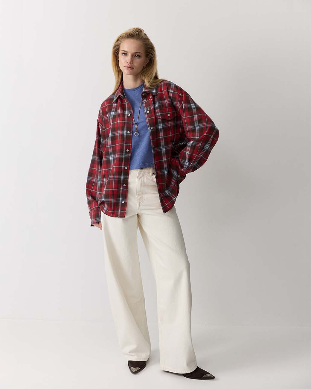 Рубашка в клетку