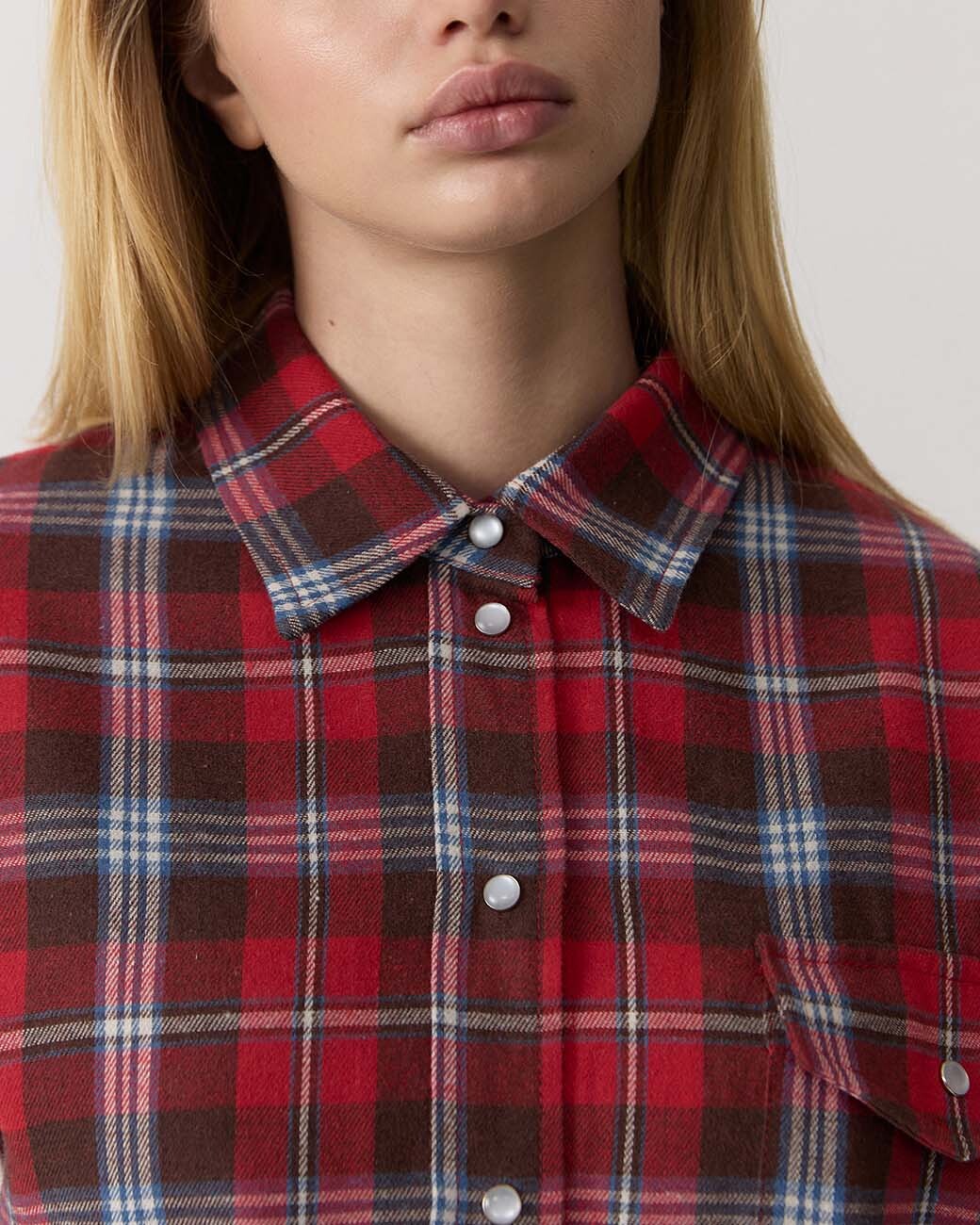 Рубашка в клетку