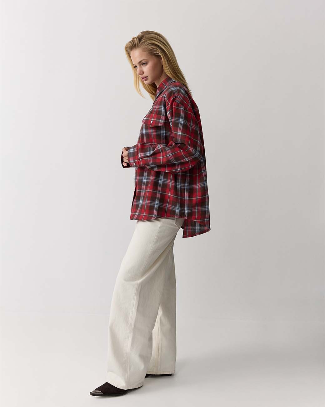 Рубашка в клетку