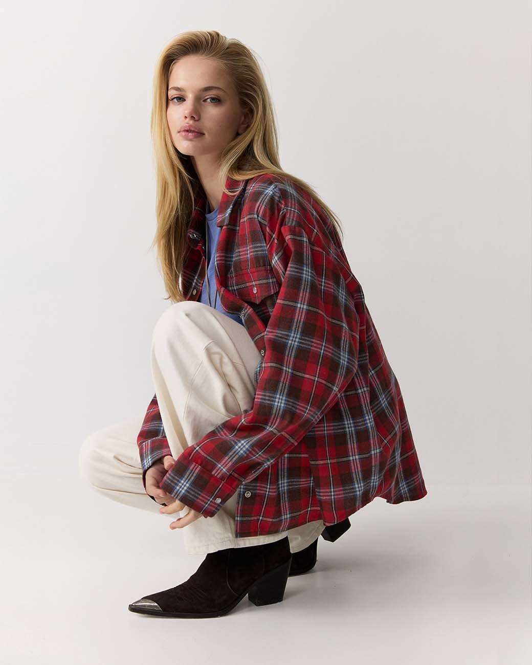 Рубашка в клетку