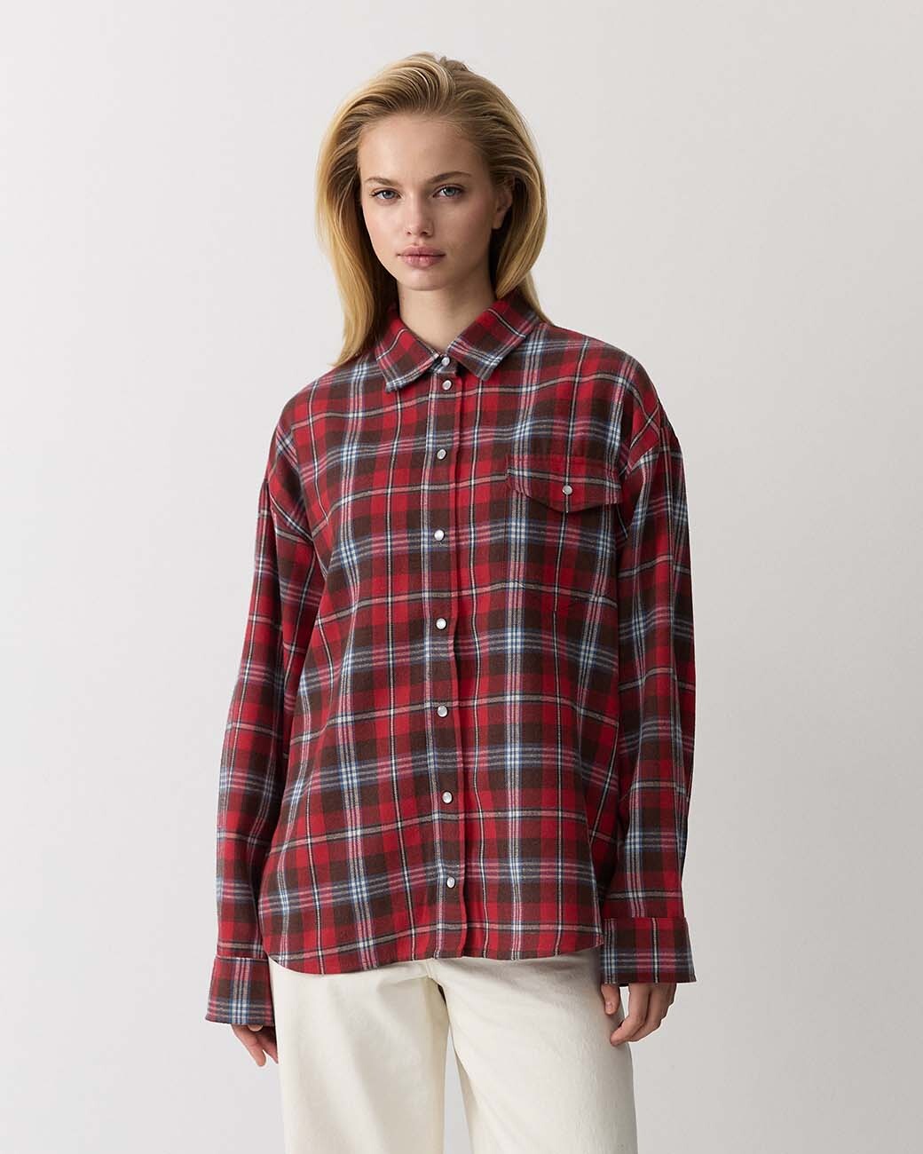 Рубашка в клетку