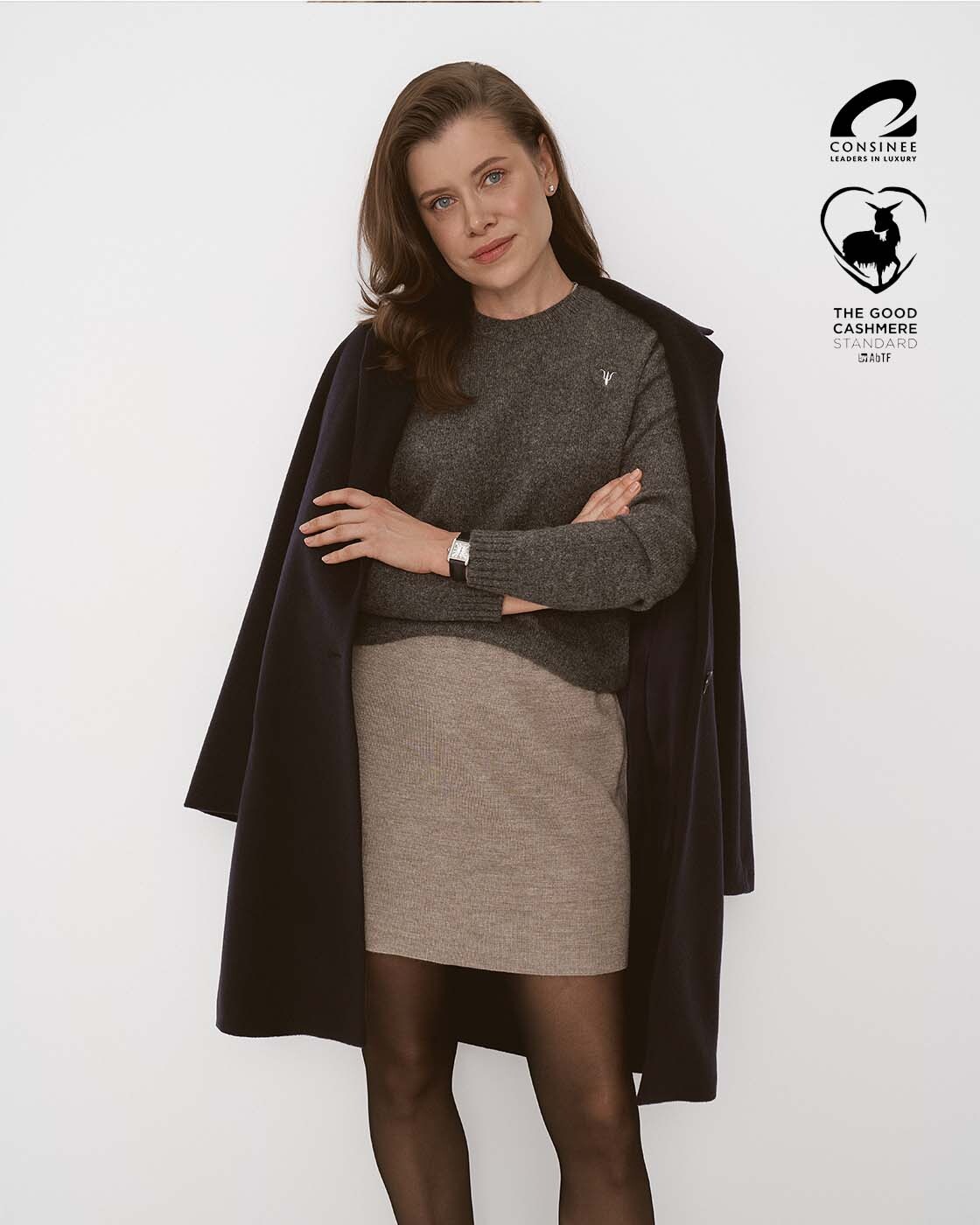 Кашемировый Phi свитер