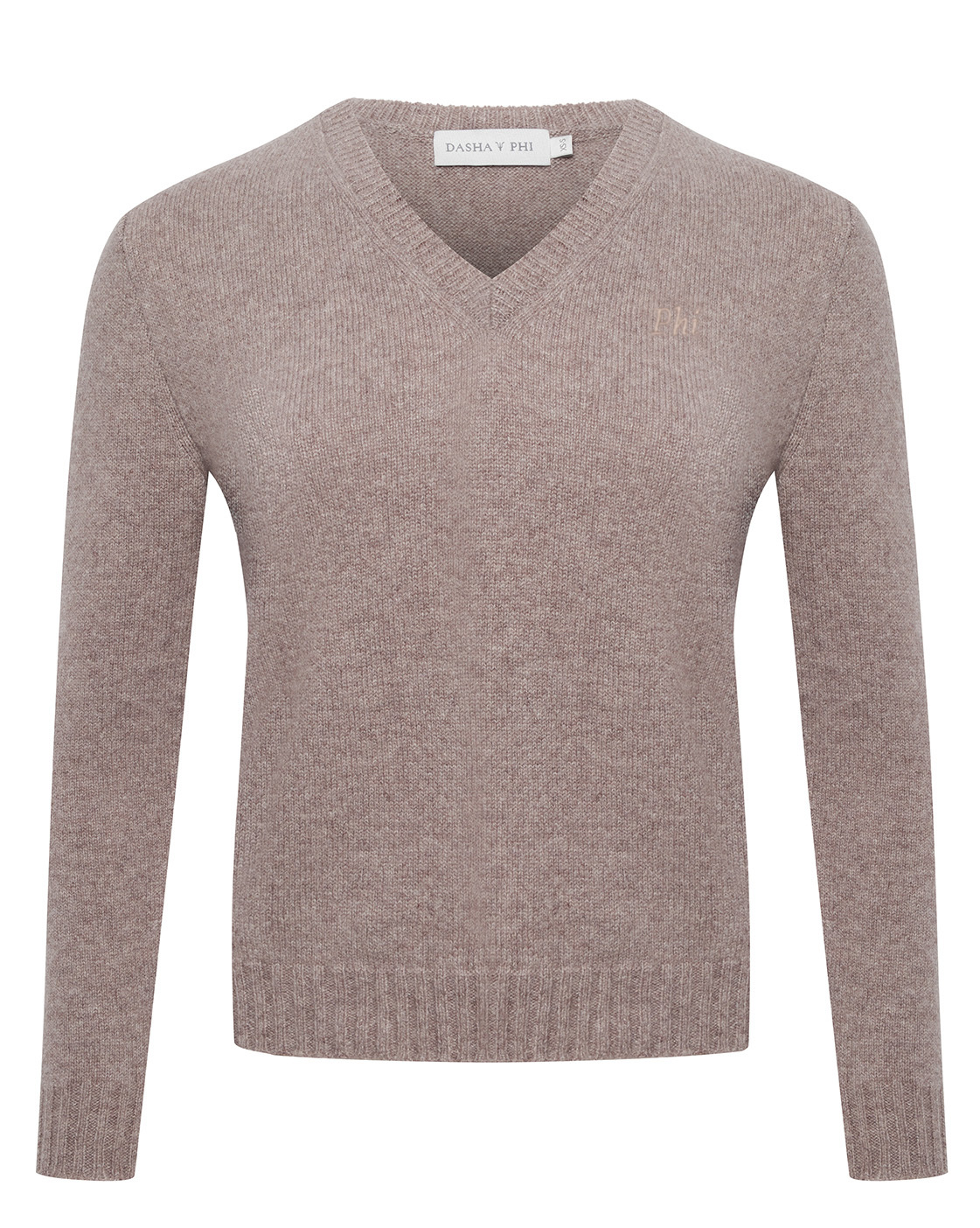 Кашемировый Phi свитер с V вырезом