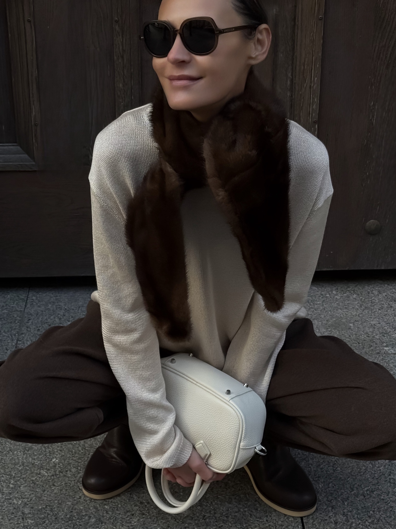 Джемпер с мягким блеском