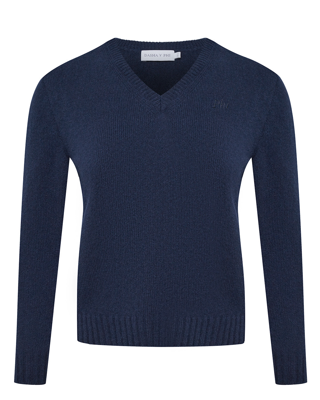 Кашемировый Phi свитер с V вырезом