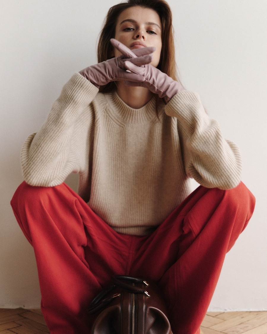 Свитер Лагом из кашемира