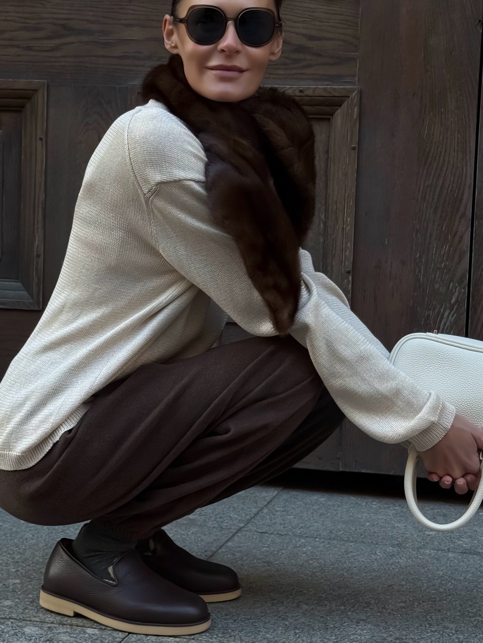 Джемпер с мягким блеском