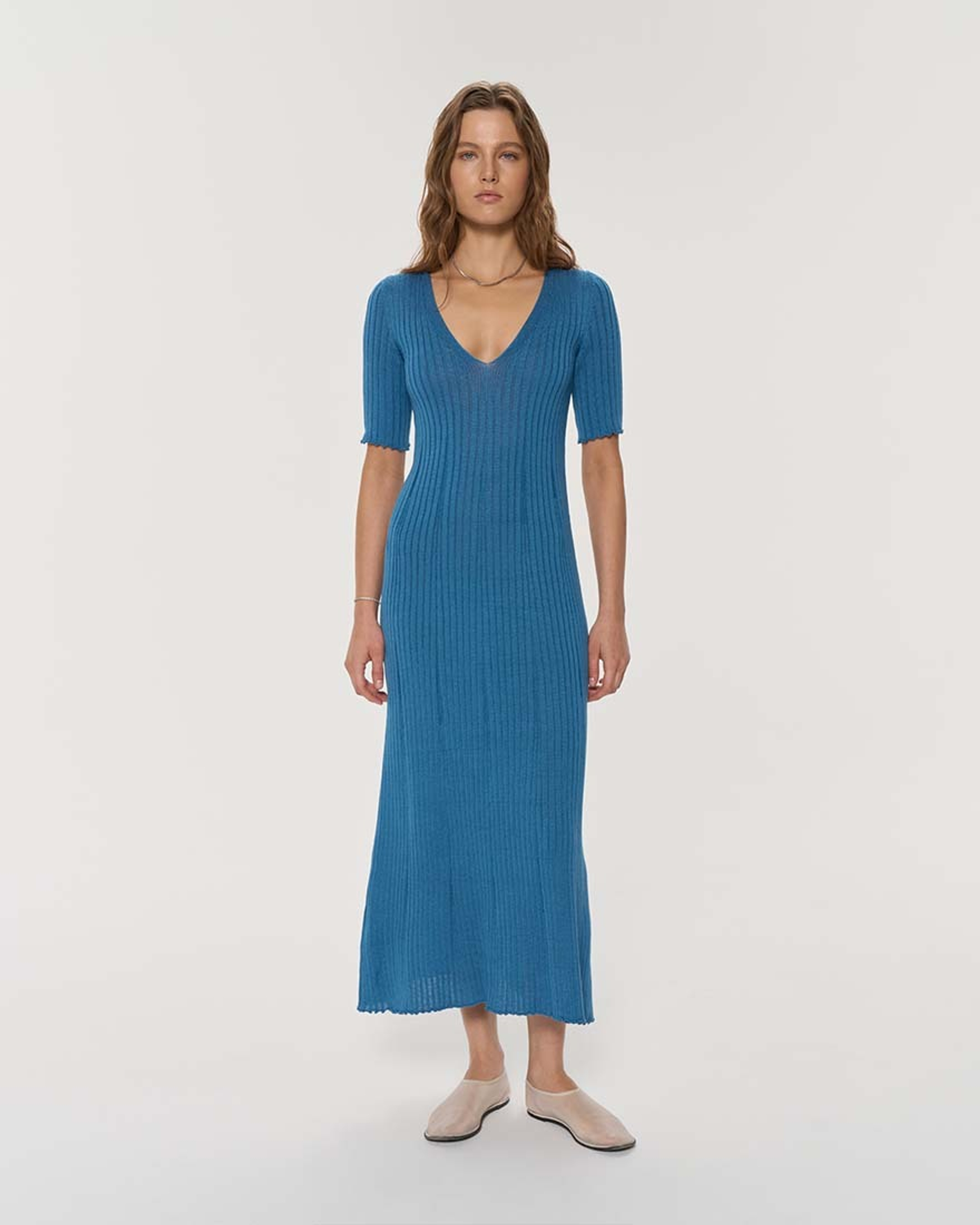 Платье из хлопка