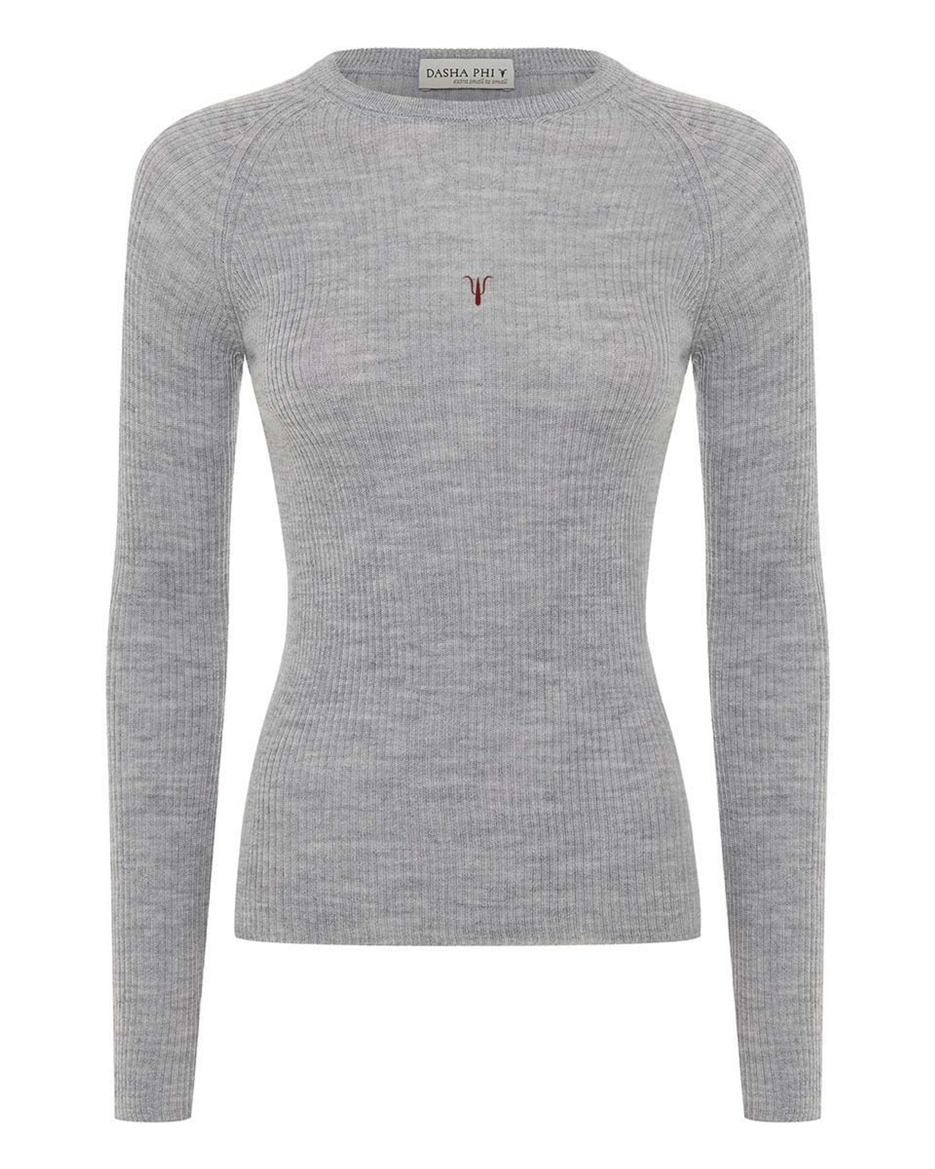 Джемпер-лапша с вышивкой