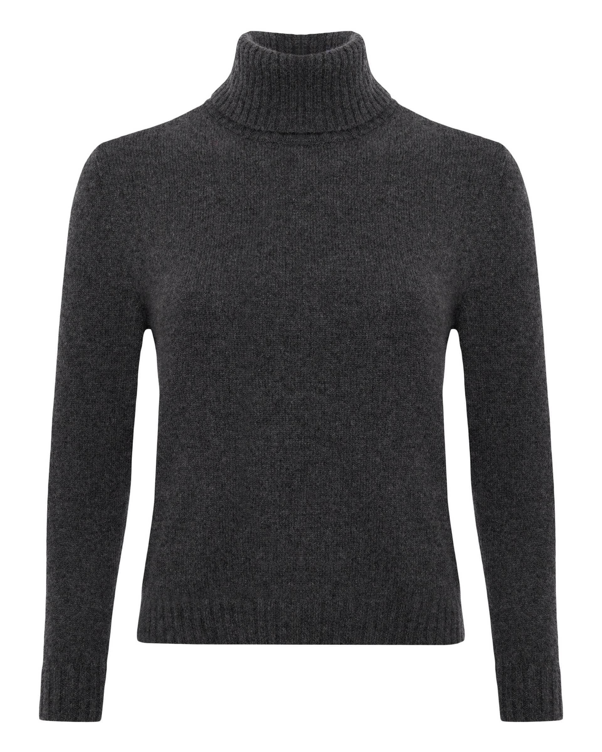 Кашемировый свитер с воротом