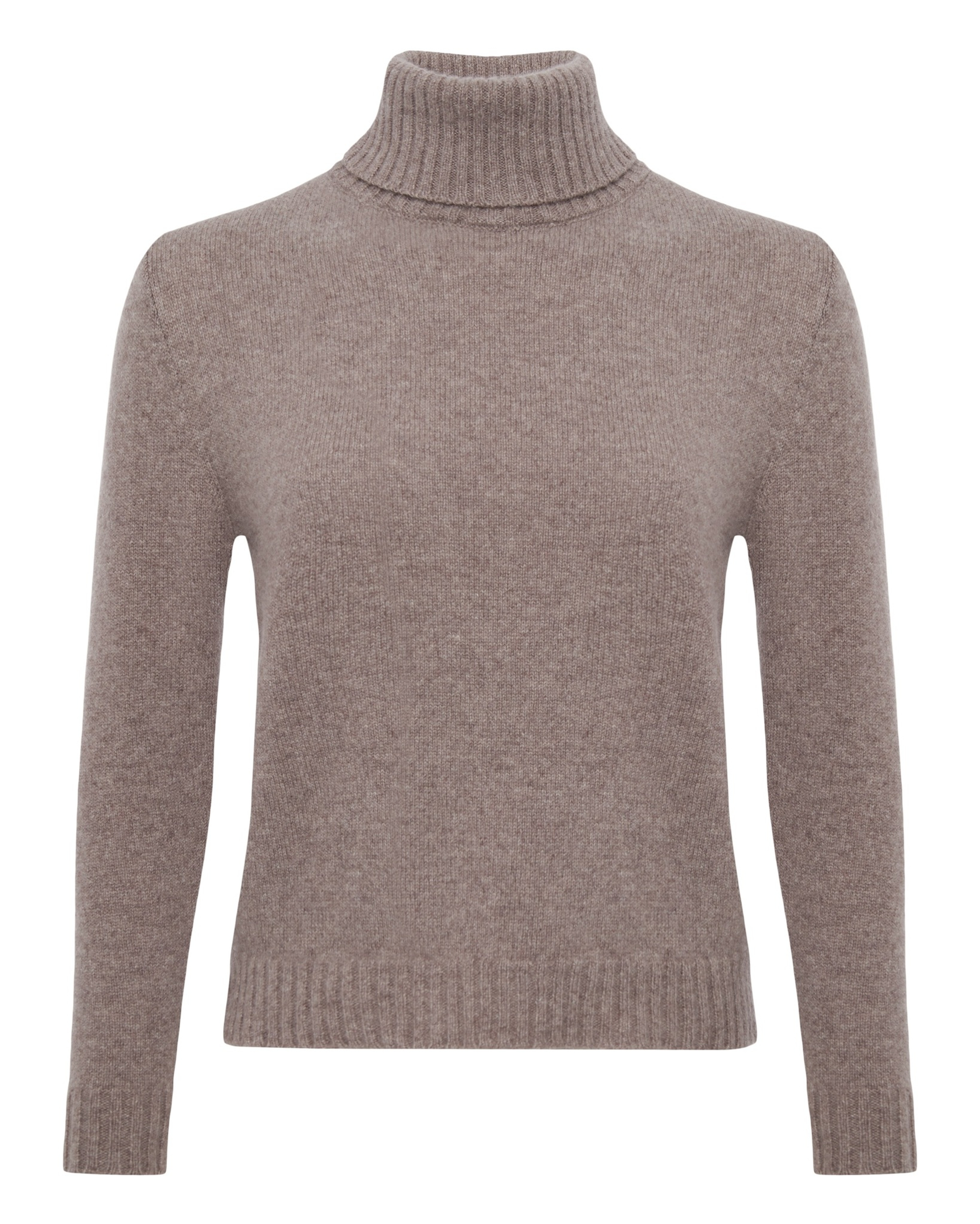 Кашемировый свитер с воротом