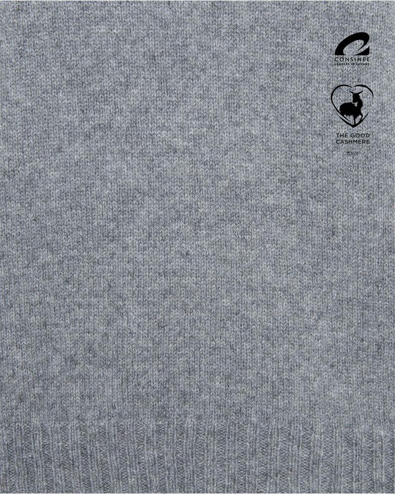 Кашемировый джемпер с рукавом до локтя