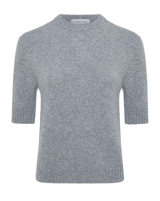 Кашемировый джемпер с рукавом до локтя