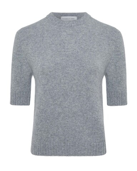 Кашемировый джемпер с рукавом до локтя