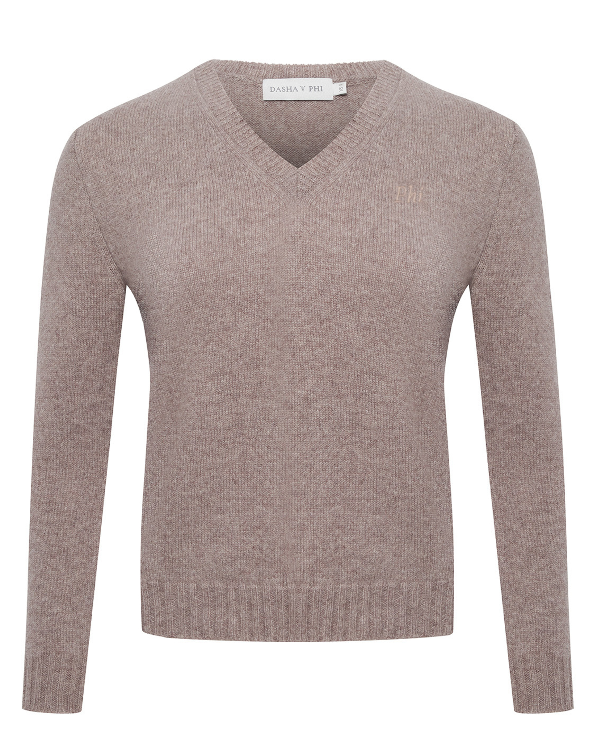 Кашемировый Phi свитер с V вырезом
