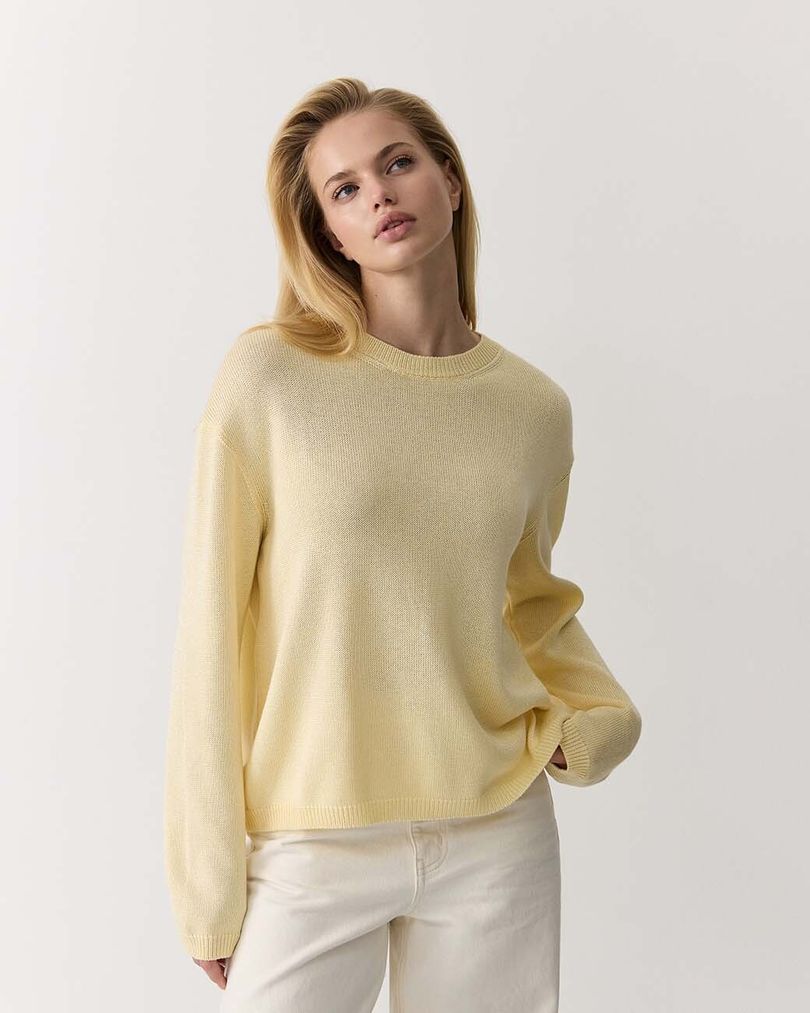 Джемпер с мягким блеском