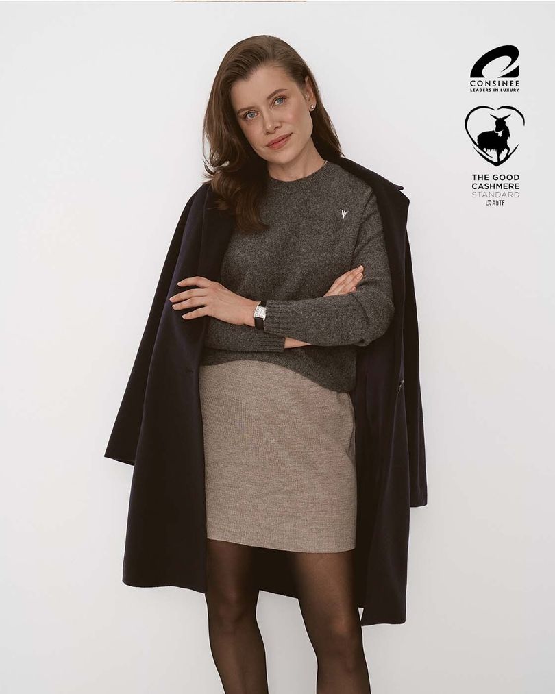 Кашемировый Phi свитер