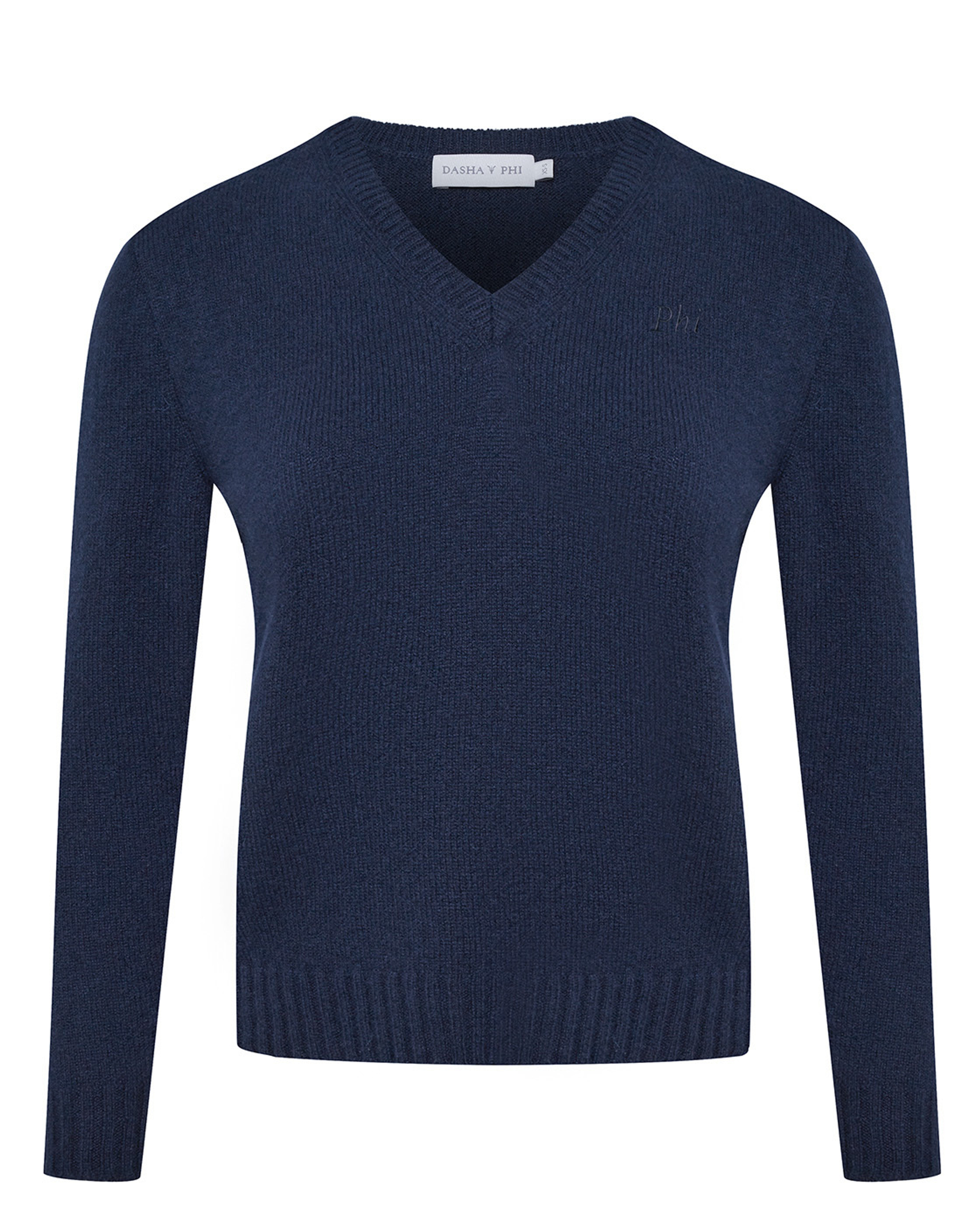 Кашемировый Phi свитер с V вырезом