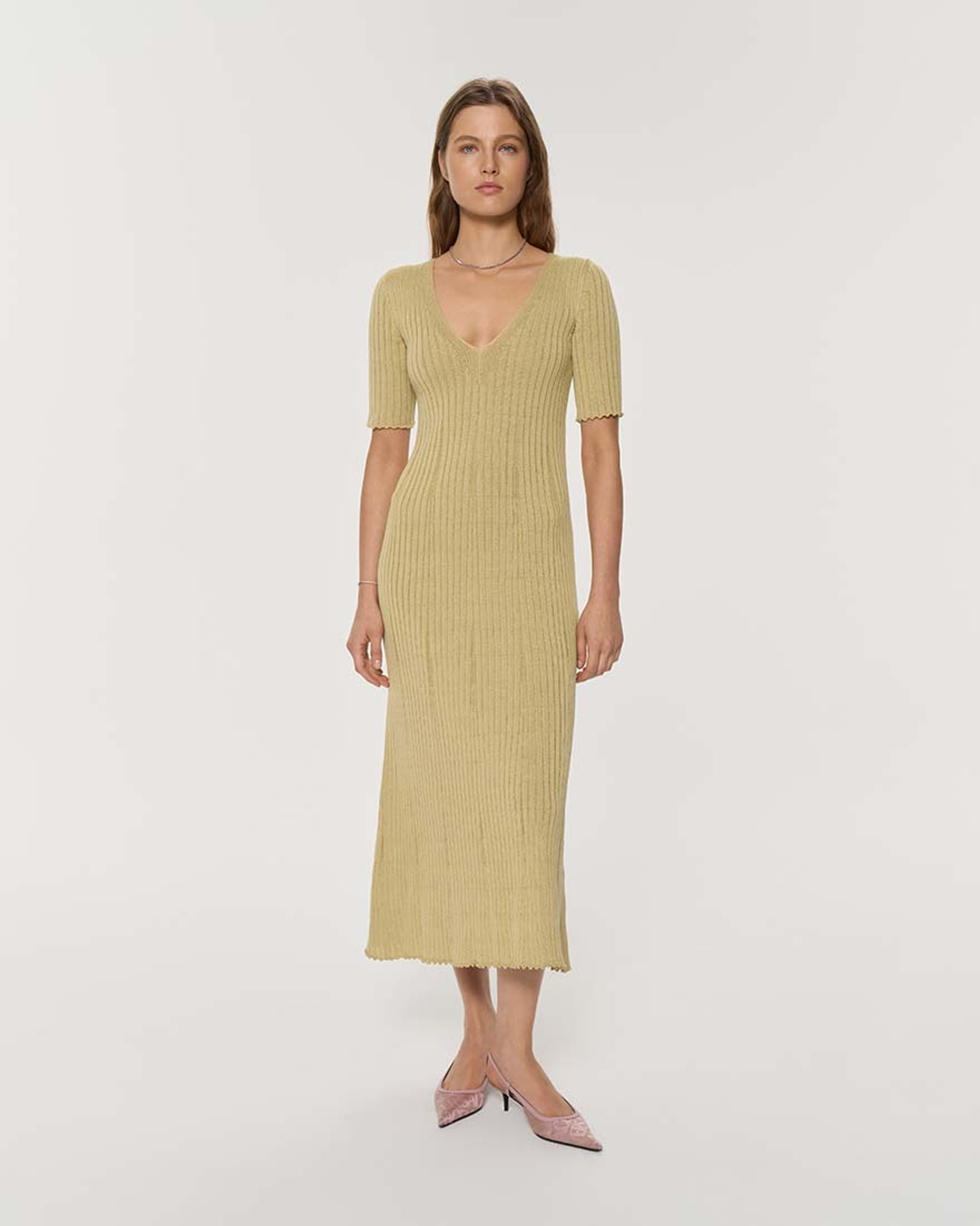 Платье из хлопка