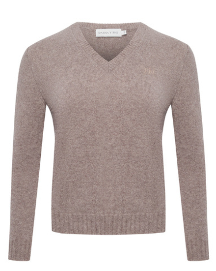 Кашемировый Phi свитер с V вырезом