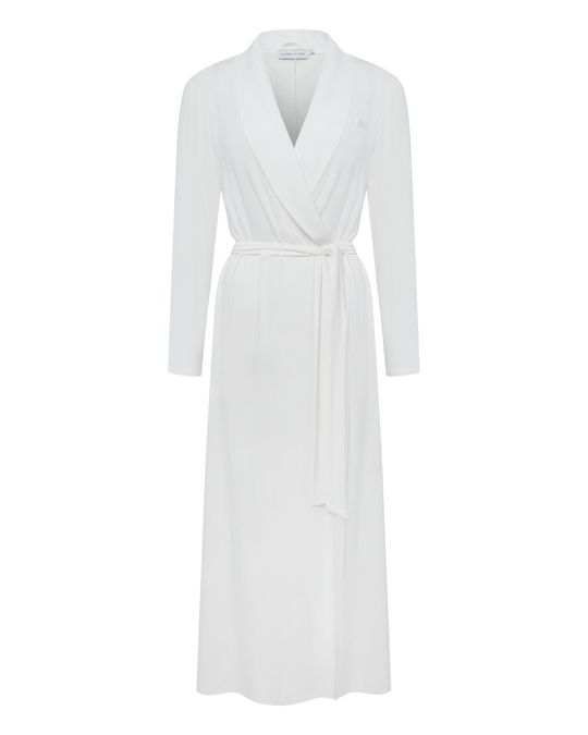 Платье-халат на поясе