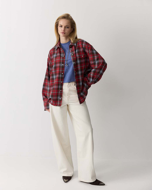 Рубашка в клетку