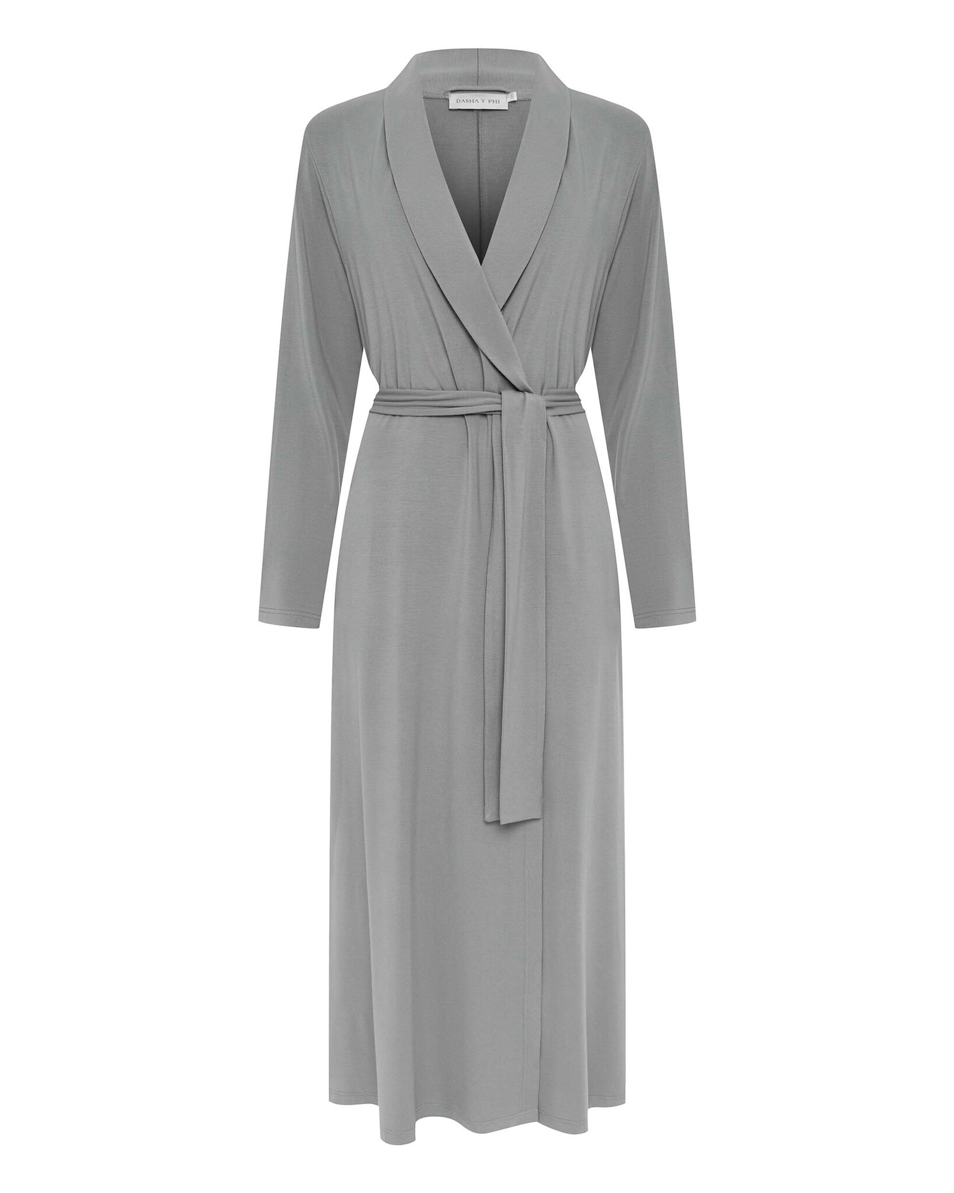 Халат на поясе