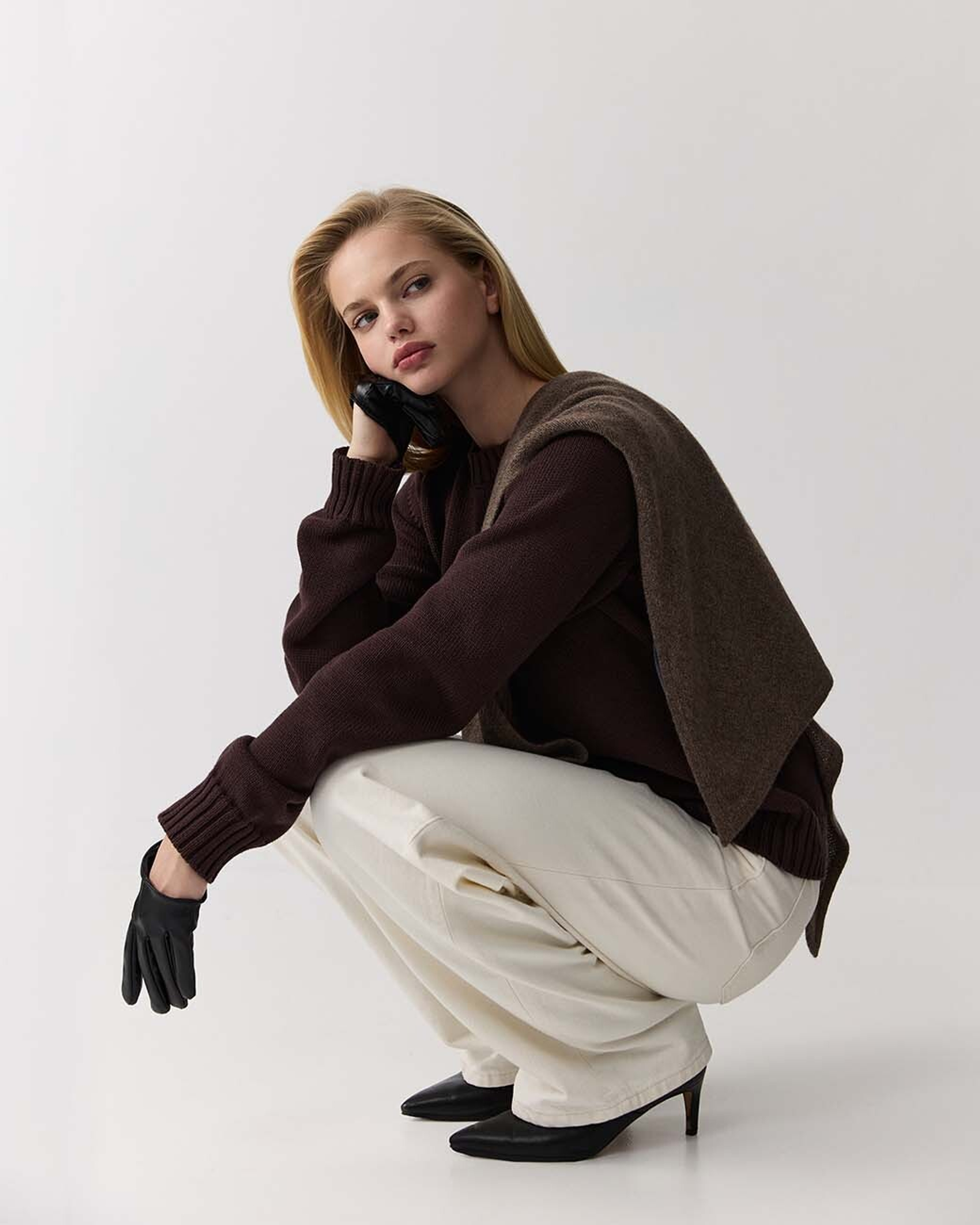 Косынка из кашемира