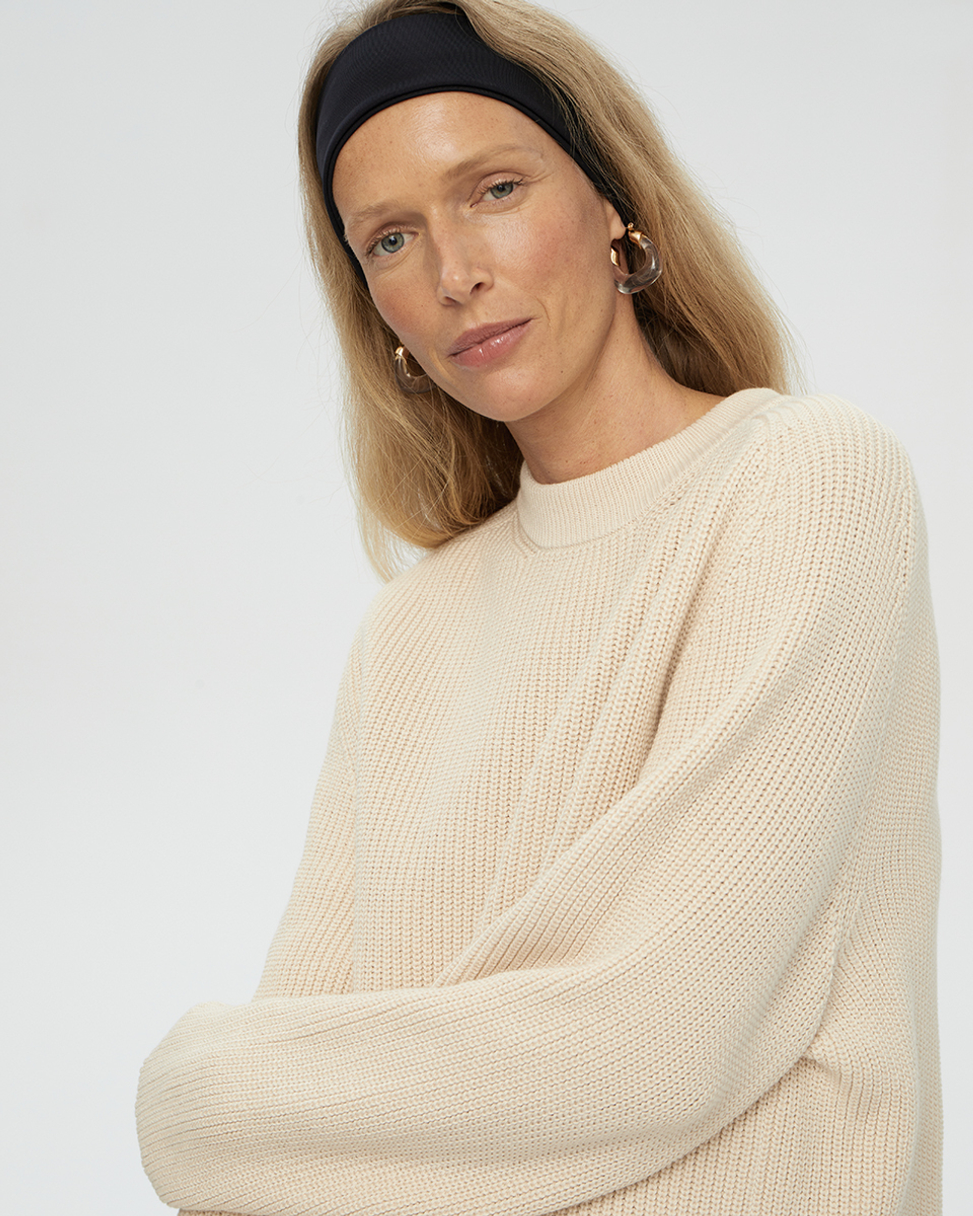 Свитер прямой